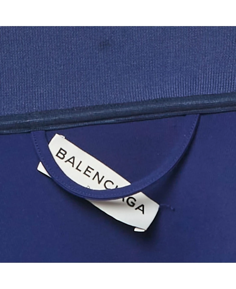 Pre-Owned Balenciaga Women's Jersey Asymmetric Bomber Jacket