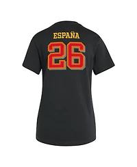 Adidas Women's Black Spain National Team 2026 Fifa World Cup Champions Trophy T-Shirt