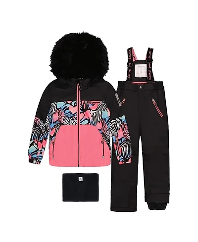 Deux par Little and Big Girl's (6-14) Two Piece Play Snowsuit