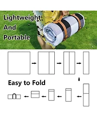Aofar Picnic Blanket Waterproof Foldable Beach Outdoor Camping Park