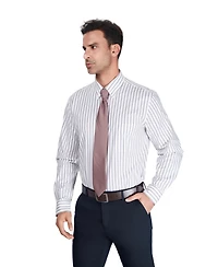 Club Room Men's Regular-Fit Harry Stripe Dress Shirt