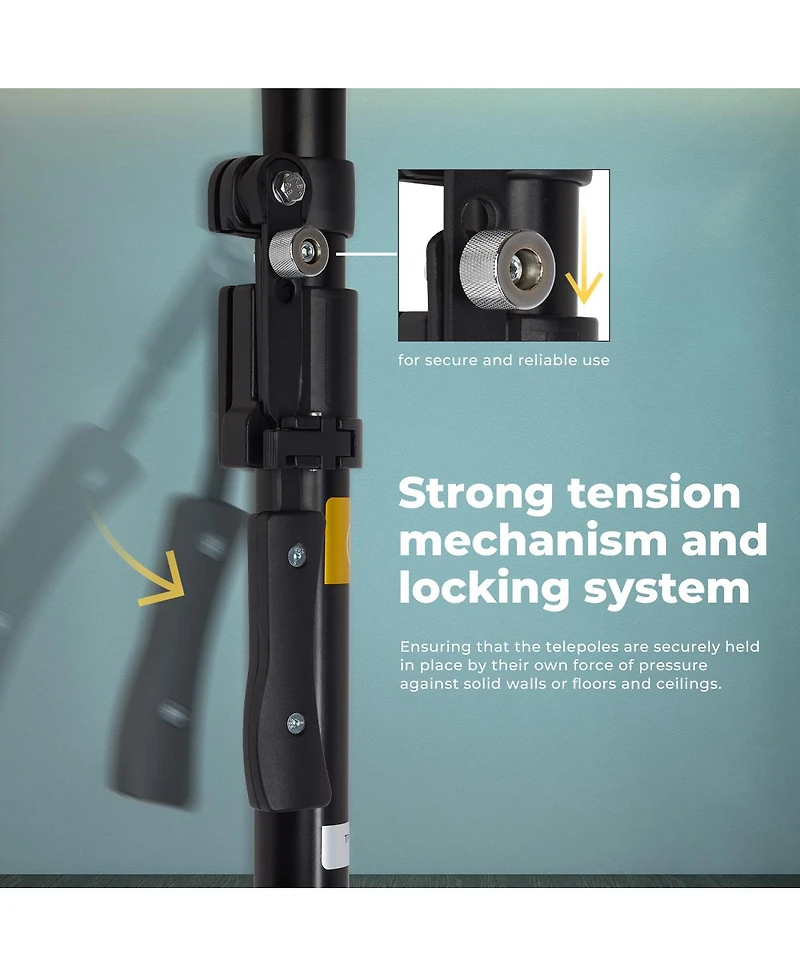 Flashpoint Deluxe Telepole Support System, Pair