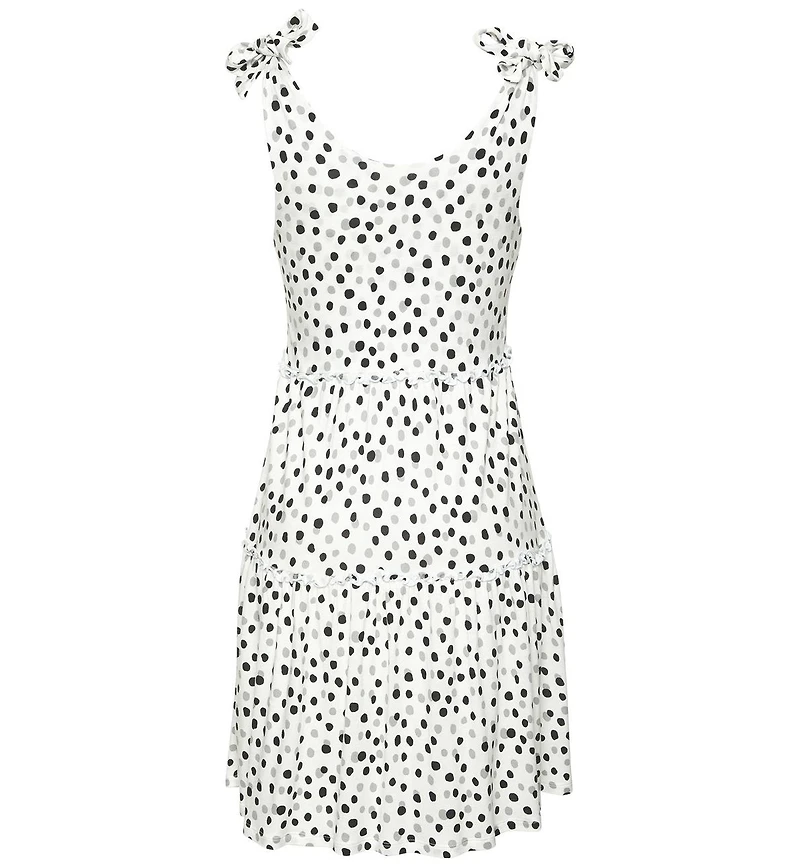 Lascana Women's Tie Strap Tiered Dress