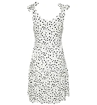 Lascana Women's Tie Strap Tiered Dress