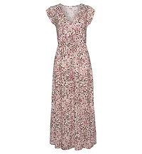 Lascana Women's Side Slit Maxi Dress