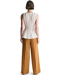 Bcbg Women's V-Neck Sleeveless Tank Top