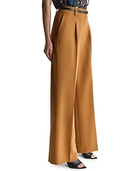 Bcbg Women's High-Rise Wide-Leg Pants