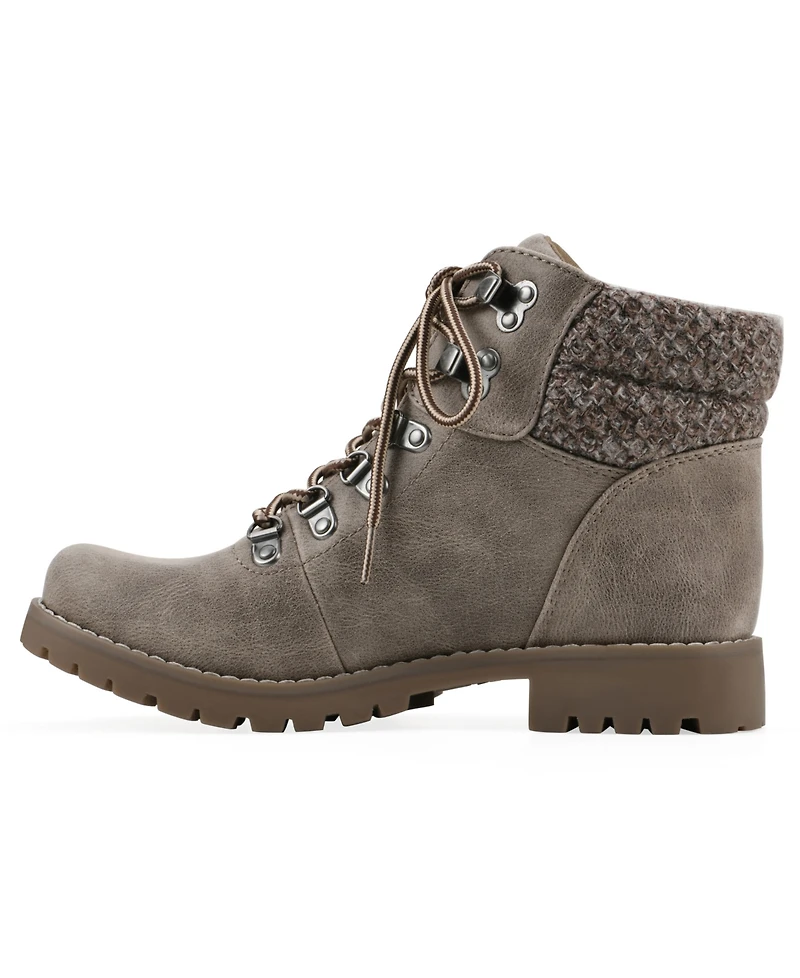 Cliffs by White Mountain Women's Pathfield Lace-Up Booties