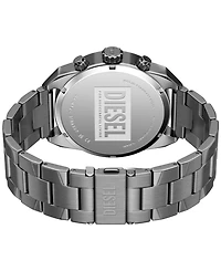 Diesel Men's Spiked Quartz Chronograph Gunmetal Stainless Steel Watch 49mm
