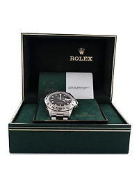 Pre-Owned Rolex Oyster Perpetual Explorer Ii Automatic Watch in Stainless Steel 40mm