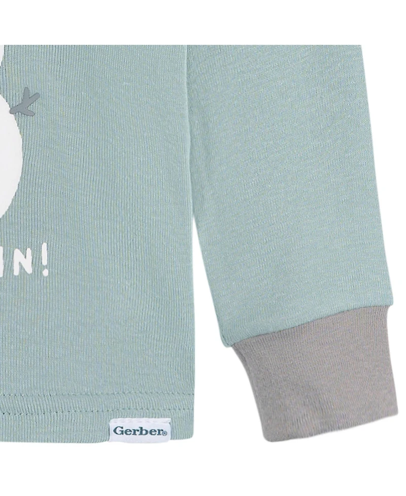 Gerber Baby Boys 12M -18M 2-Piece Snug Fitting Pajama Set
