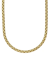 Macy's Diamond-Cut Box Chain 26" Necklace in 10k Yellow Gold
