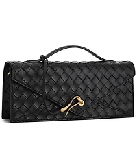 Jw Pei Celeste Woven Textured Envelope Small Top Handle Clutch Handbag