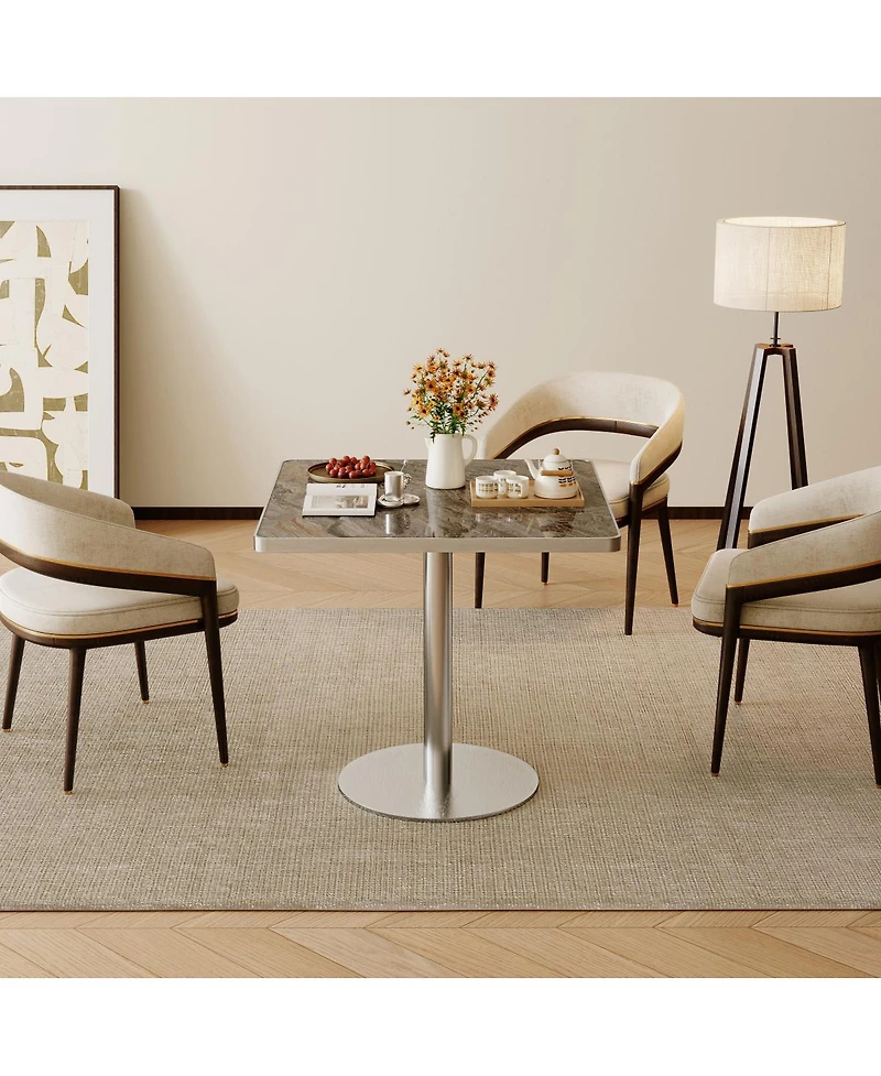 Streamdale Furniture Square Modern Dining Table