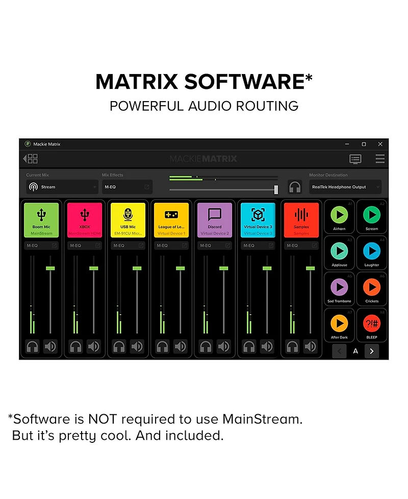 Mackie MainStream Complete Live Streaming and Video Capture Interface