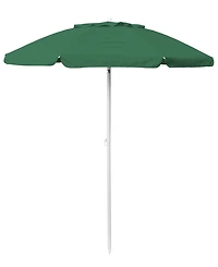 Oniva by Picnic Time 5.5 Portable Beach Hunter Green Umbrella