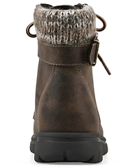 Cliffs by White Mountain Women's Hearten 2 Hiker Lace-Up Booties