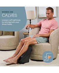 LifePro Foot Massager with Heat for Neuropathy Relief - Soothing Calf & Therapy