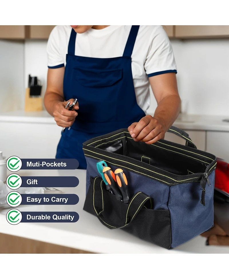 Xdovet Tool Bag Waterproof Organizer Heavy Duty Drill Tote