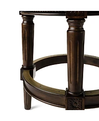 Maven Lane Pullman Backless Swivel Upholstered Kitchen Counter Stool