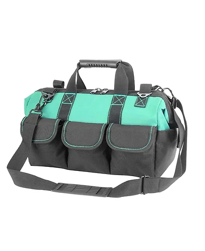 Xdovet Heavy-duty Toolbox with Adjustable Shoulder Strap