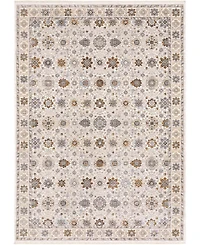 Oriental Weavers Maharaja 71W Ivory and Gold 2' x 3' Area Rug