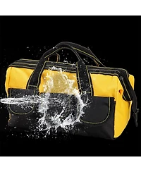 Xdovet Tool Bag Tote Waterproof Base Heavy Duty Organizer Pockets