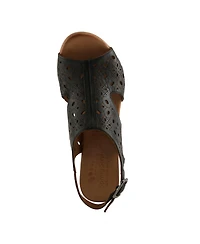 Spring Step Women's Kovach Slingback Sandal with Buckle Closure