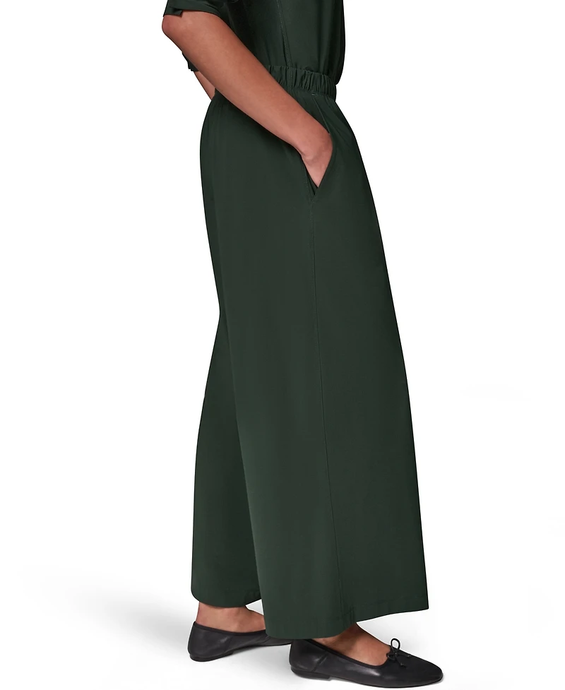 Donna Karan Weekend Women's Mid-Rise Wide-Leg Pull-On Pants
