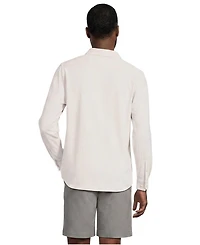 Lands' End Men's Long Sleeve Knit Dress Shirt