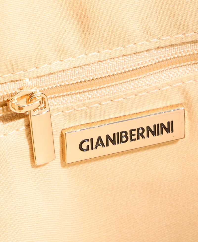 Giani Bernini Mixed Media Detailed Dome Satchel, Macy's Exclusive