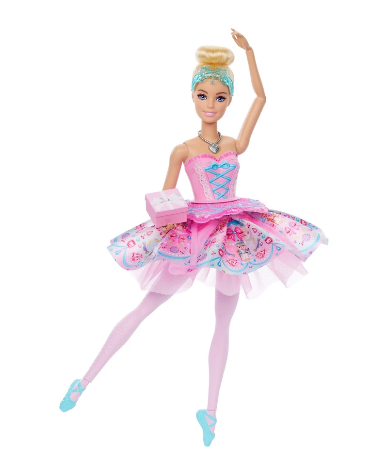Barbie in the Nutcracker Clara 12" Tutu Fashion Doll with 7-Point Articulation, Ages 3+
