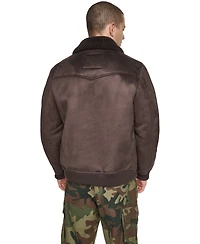 Levis Men's Faux Shearling Bomber Jacket