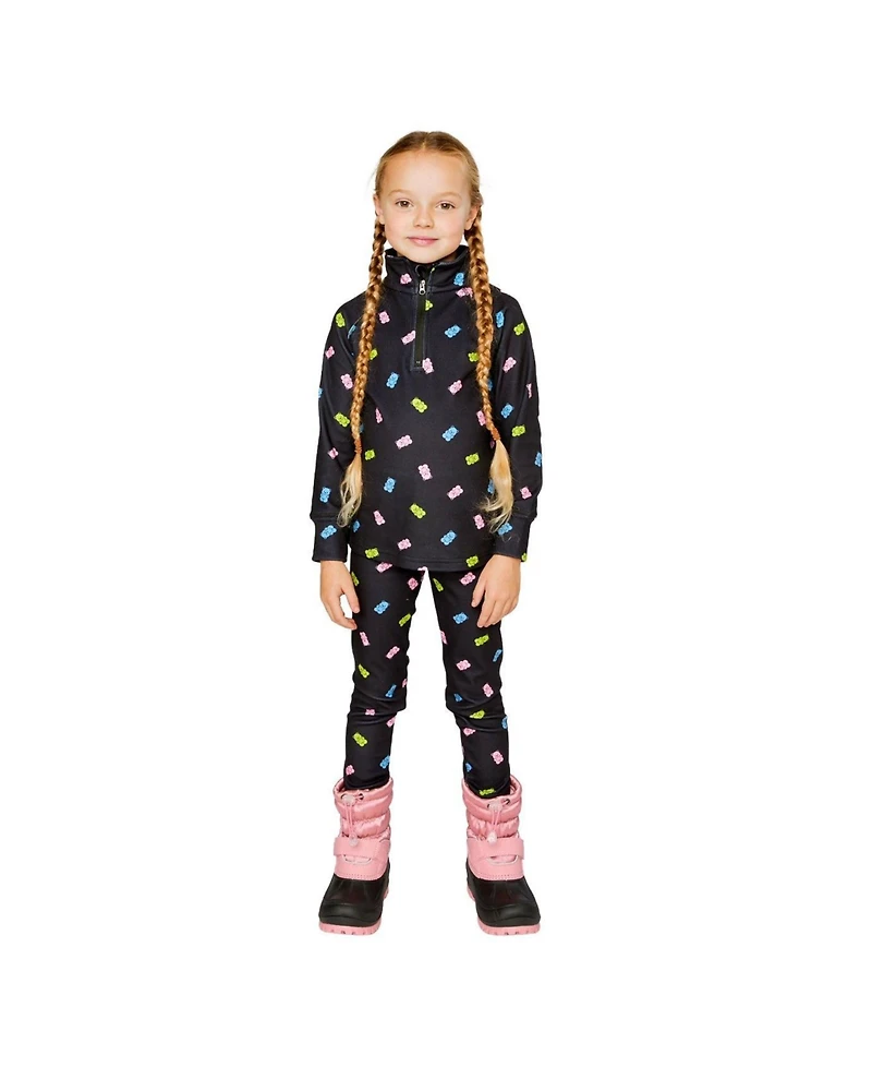 Deux par Toddler Girl (2T - 5T) Two-Piece Thermal Set