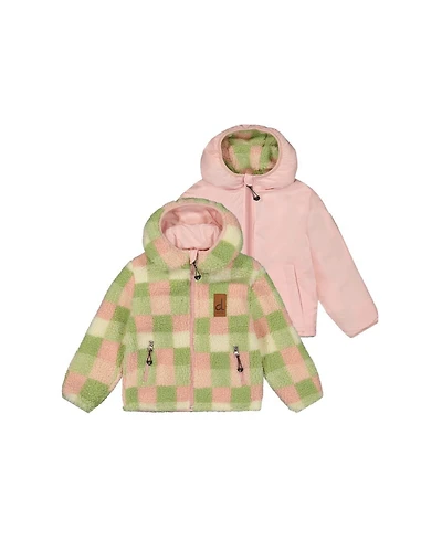 Deux par Little and Big Girl (6 - 14) Reversible Mid-Season Jacket