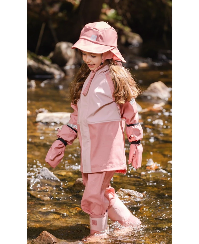 Deux par Little and Big Girl's (6-14) Rain Overalls