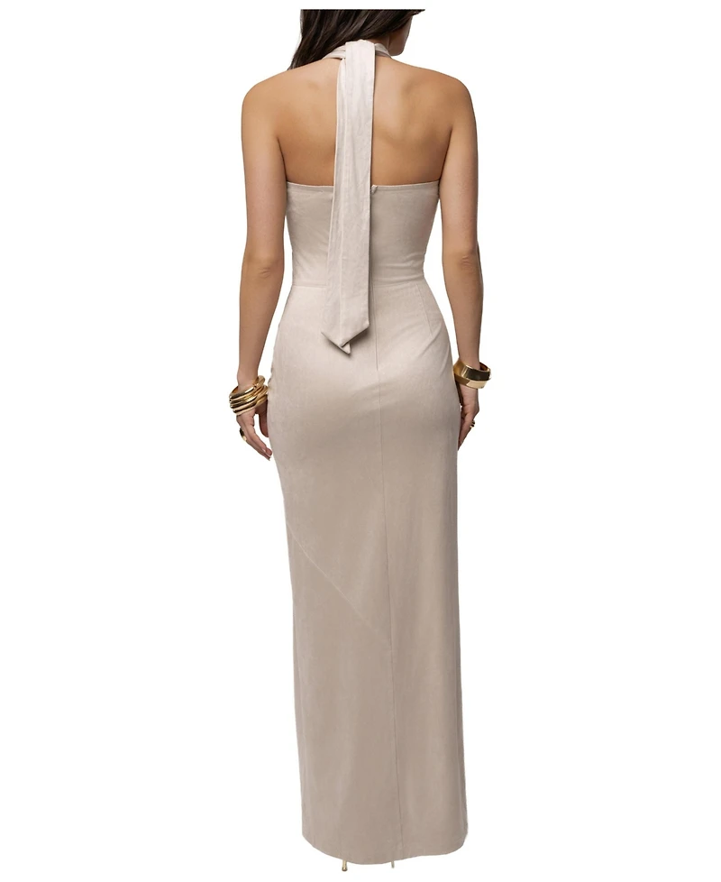 Jluxlabel Women's Charlotte Halter Maxi Dress