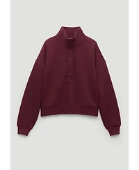 Hush Women's Hendrix Half Placket Sweatshirt