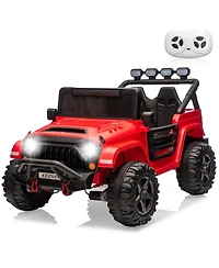 homfan 24V 2-Seater Electric Ride-On Truck with Remote Control, Fits 2, Ages 3–8