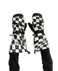 Deux par Toddler Boy 2-5 Teknik Winter Mittens Checkered Print