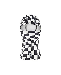 Deux par Deux Little and Big Boy 5-14 Brushed Jersey Balaclava Checkered Print