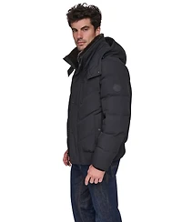 Marc New York Men's Hooded Bomber Jacket