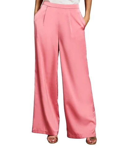 Coast Women's Satin High-Waist Flare Trousers