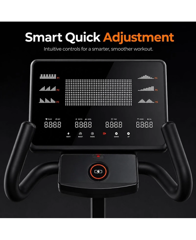 Fed Fitness RE3 Recumbent Exercise Bike Ultra Commercial Grade 24 Level Electromagnetic Resistance Bluetooth and Kinomap App Compatible
