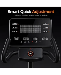 Fed Fitness RE3 Recumbent Exercise Bike Ultra Commercial Grade 24 Level Electromagnetic Resistance Bluetooth and Kinomap App Compatible