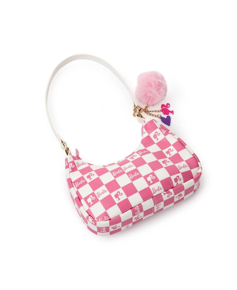 Barbie Kids and Baby Checkered Kids Hobo Handbag