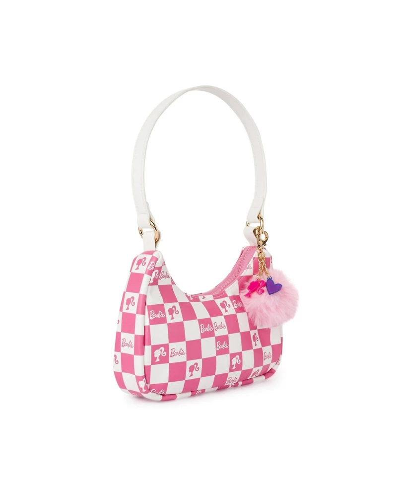 Barbie Kids and Baby Checkered Kids Hobo Handbag