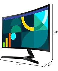 Samsung S36GD Essential S3 24" Curved Fhd 100Hz Computer Monitor