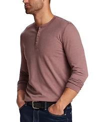 Weatherproof Vintage Men's Long-Sleeve Jersey Henley Shirt