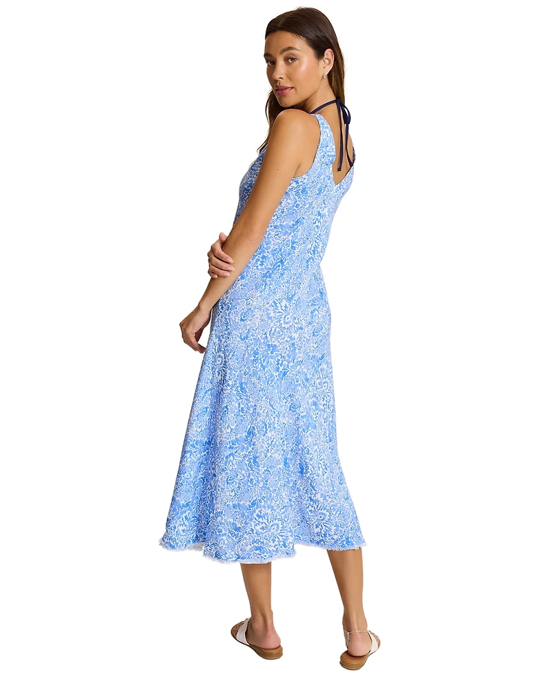 Tommy Bahama Women's Printed V-Neck Swim Cover-Up Dress